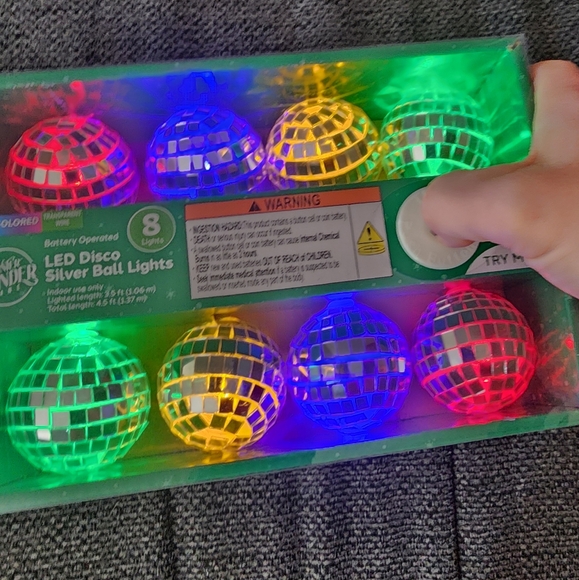 Battery Operated Disco Ball Lights - Picture 3 of 6